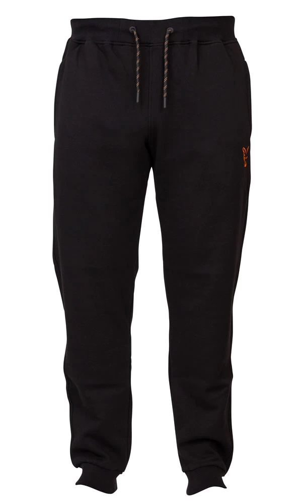 Fox Collection Black/Orange Joggers 2 Fox Collection Black/Orange Joggers - Image 2