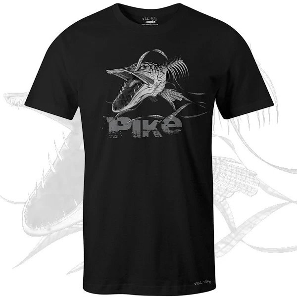 Fladen T-shirt Angry Skeleton Pike 1 Fladen T-shirt Angry Skeleton Pike