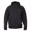 Fox Collection Black Orange Lightweight Hoodie