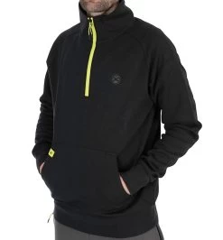 Matrix Black Edition 1/4 Zip Sweat Black/Lime Hoody