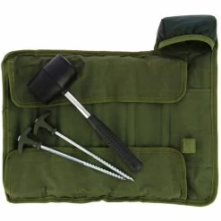 NGT Bivvy Peg Set With 10 Tent Pegs And Mallet